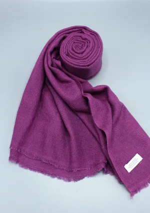 Beautiful Purple Color Pure Pashmina Shawl