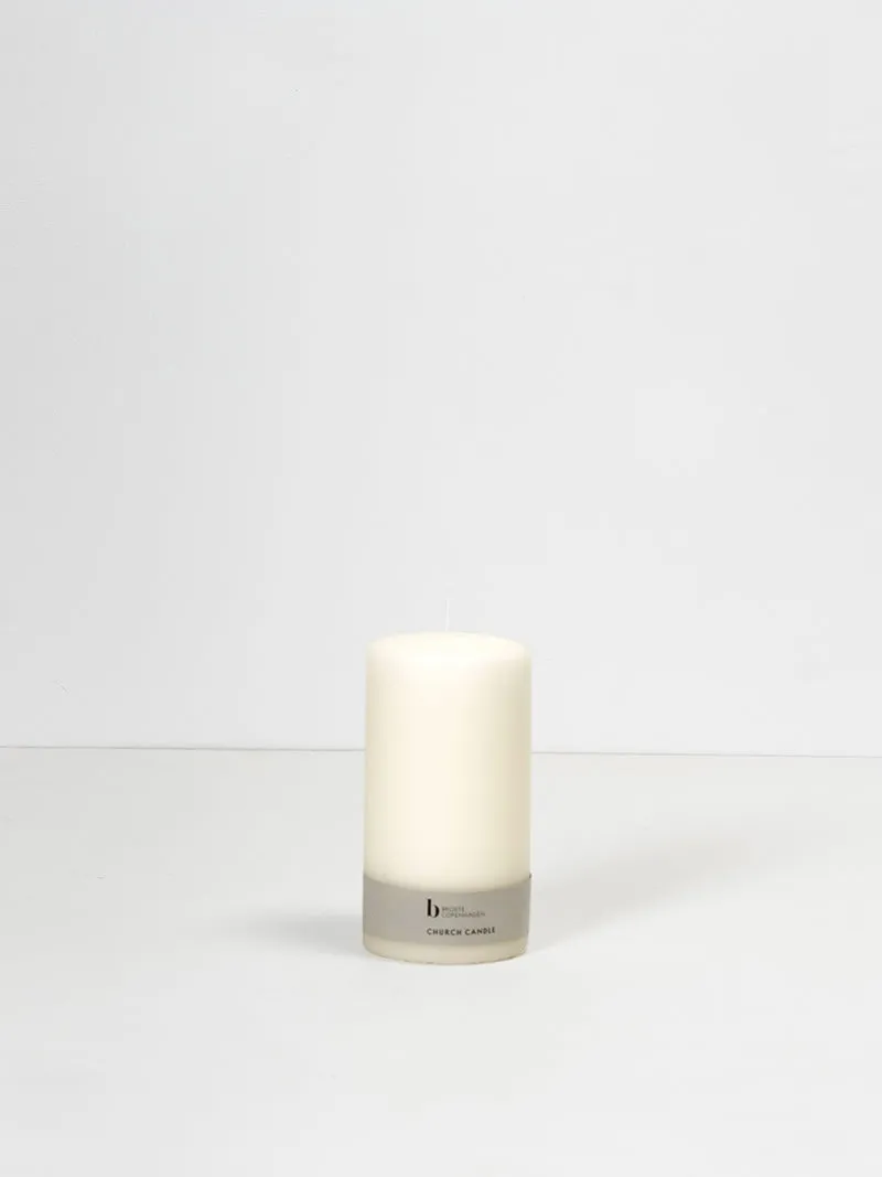 Broste Church Candle | Antique White