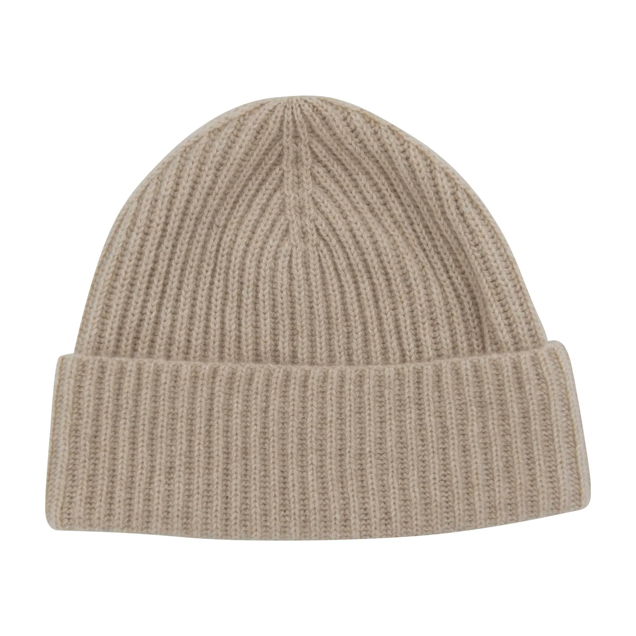 Cashmere Rib Beanies