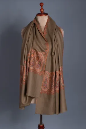 Classic Shawls, Bridesmaid Shawl, Cashmere Shawl, Boho Shawls, Kashmir Pashmina, Heritage Scarves, 40x80" - GHARBI