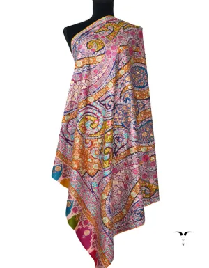 Digital Print Pashmina In Multicolour 5557