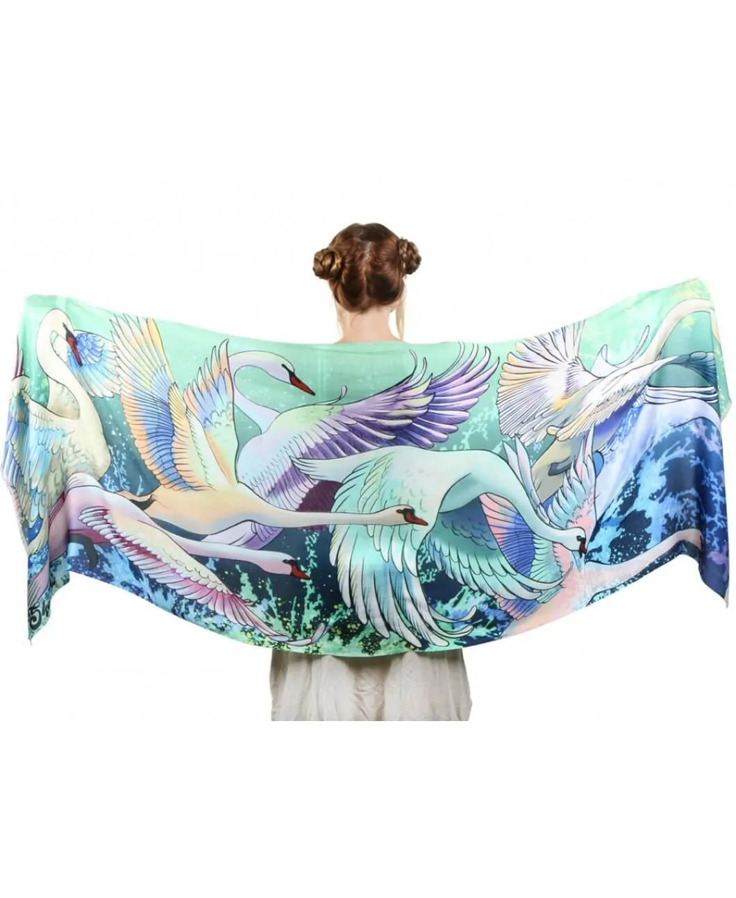 Fair Swan Shawl