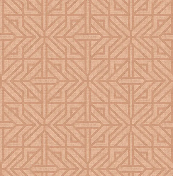 Hesper Green Geometric Wallpaper