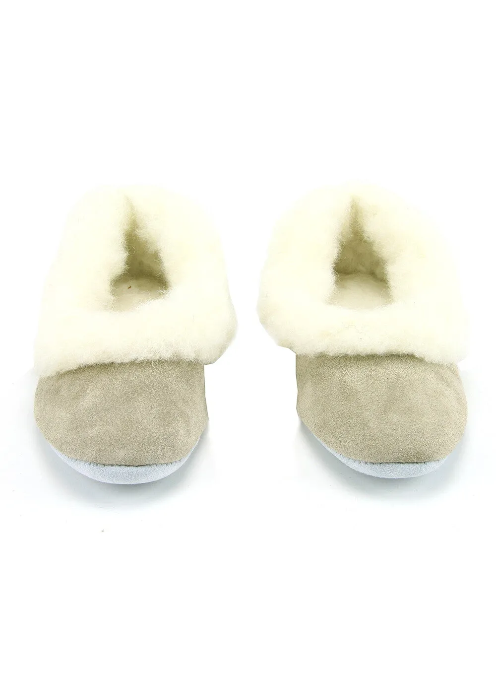 Ladies Collared Full Heeled Slippers