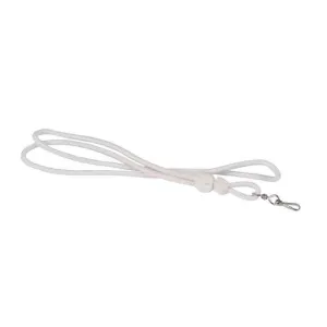 Military Uniform Viscose White Whistle Cord