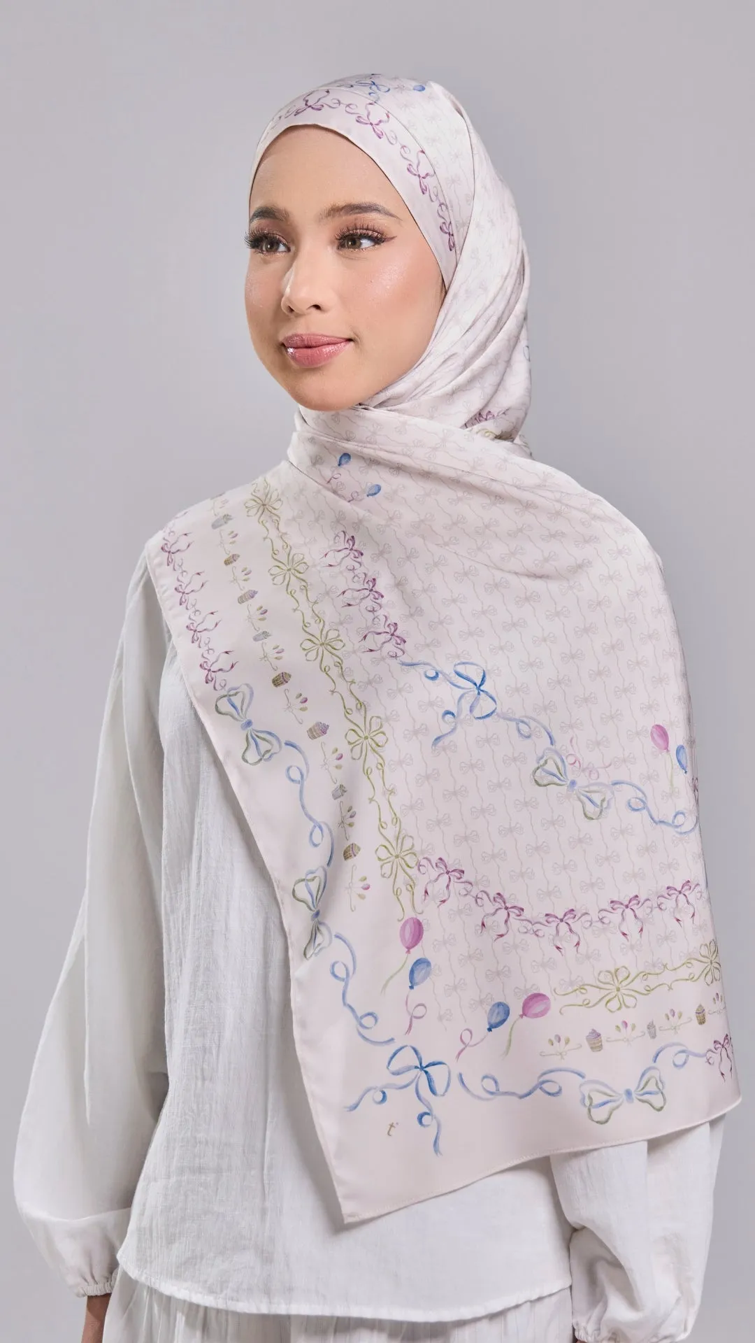 Party Whispers Printed Shawl