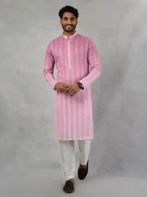 Pink Ombre Kurta Pajama | TULA